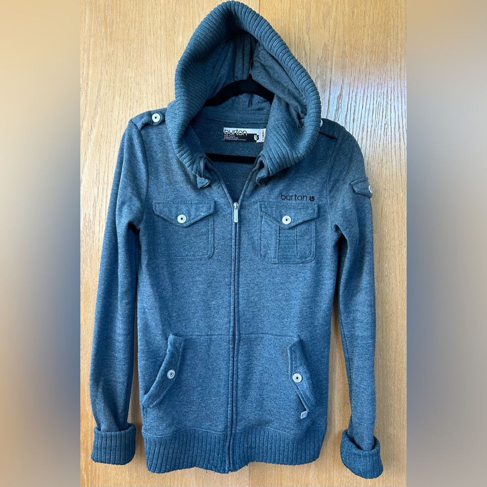 Vintage Burton zip up hoodie